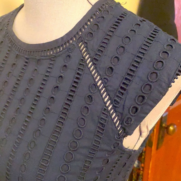 🦋 banana republic🦋  Blue Eyelt Dress🦋 - Picture 8 of 12